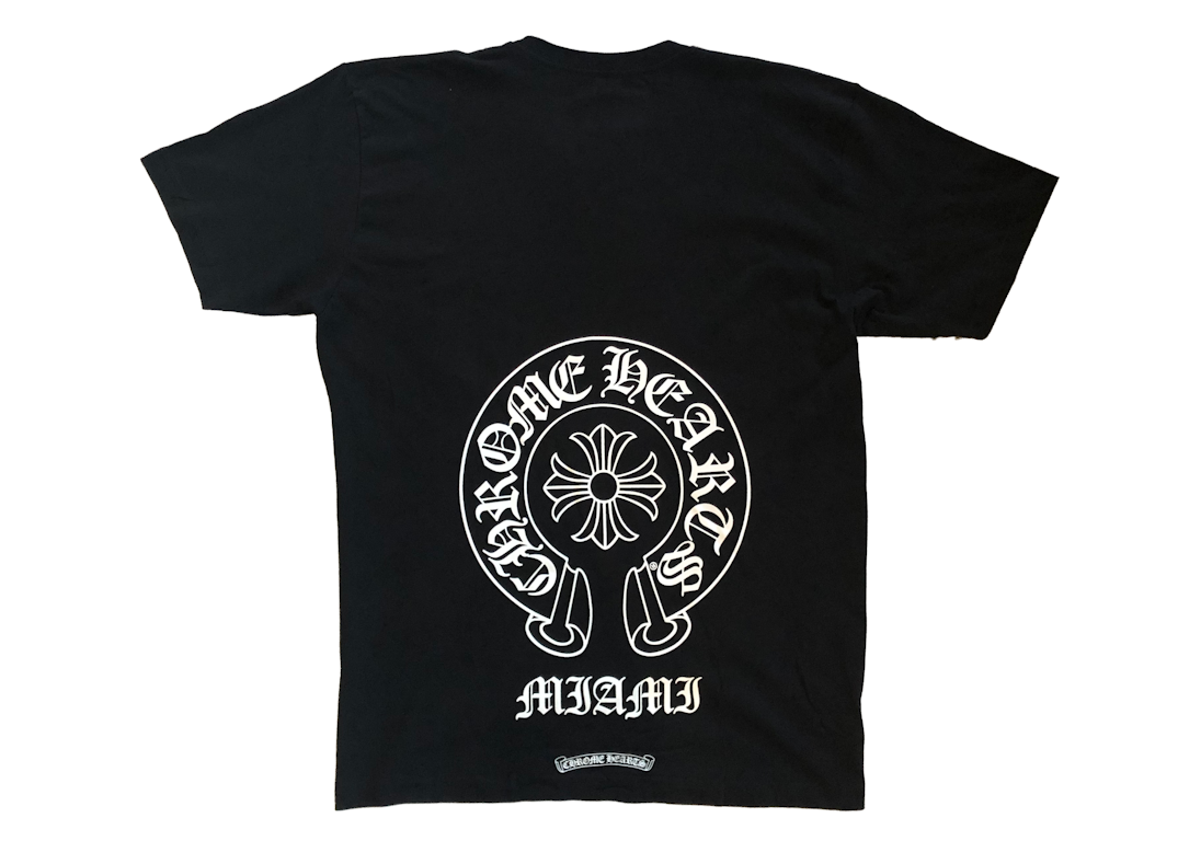 Pre-owned Chrome Hearts Miami Exclusive T-shirt Black