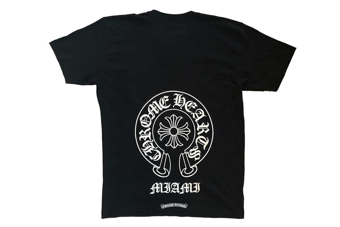 Pre-owned Chrome Hearts Miami Exclusive T-shirt Black