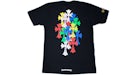 Chrome Hearts Multi Color Cross Cemetery T-Shirt Schwarz