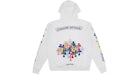 Chrome Hearts Multi Color Cross Hoodie Weiß