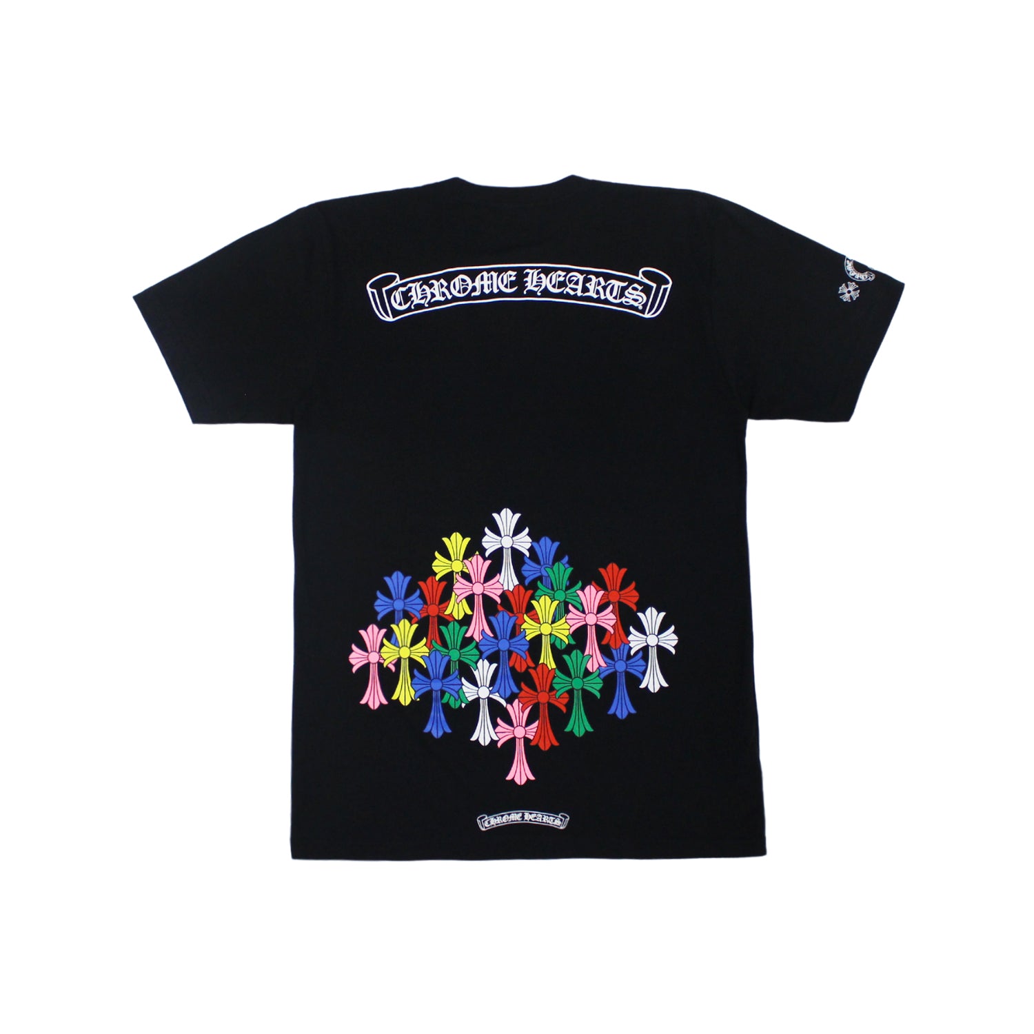 Chrome Hearts Multi Color Cross T-shirt Black Men's - US