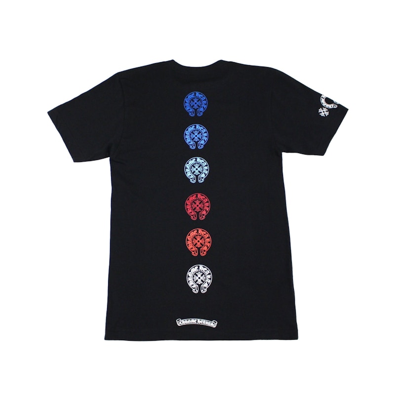 Chrome Hearts Multi Color Cross Cemetery T-shirt Black Men's - US