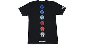 Chrome Hearts Multi Color Horse Shoe T-shirt Black