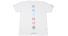 Chrome Hearts Multi Color Hufeisen T-Shirt Weiß