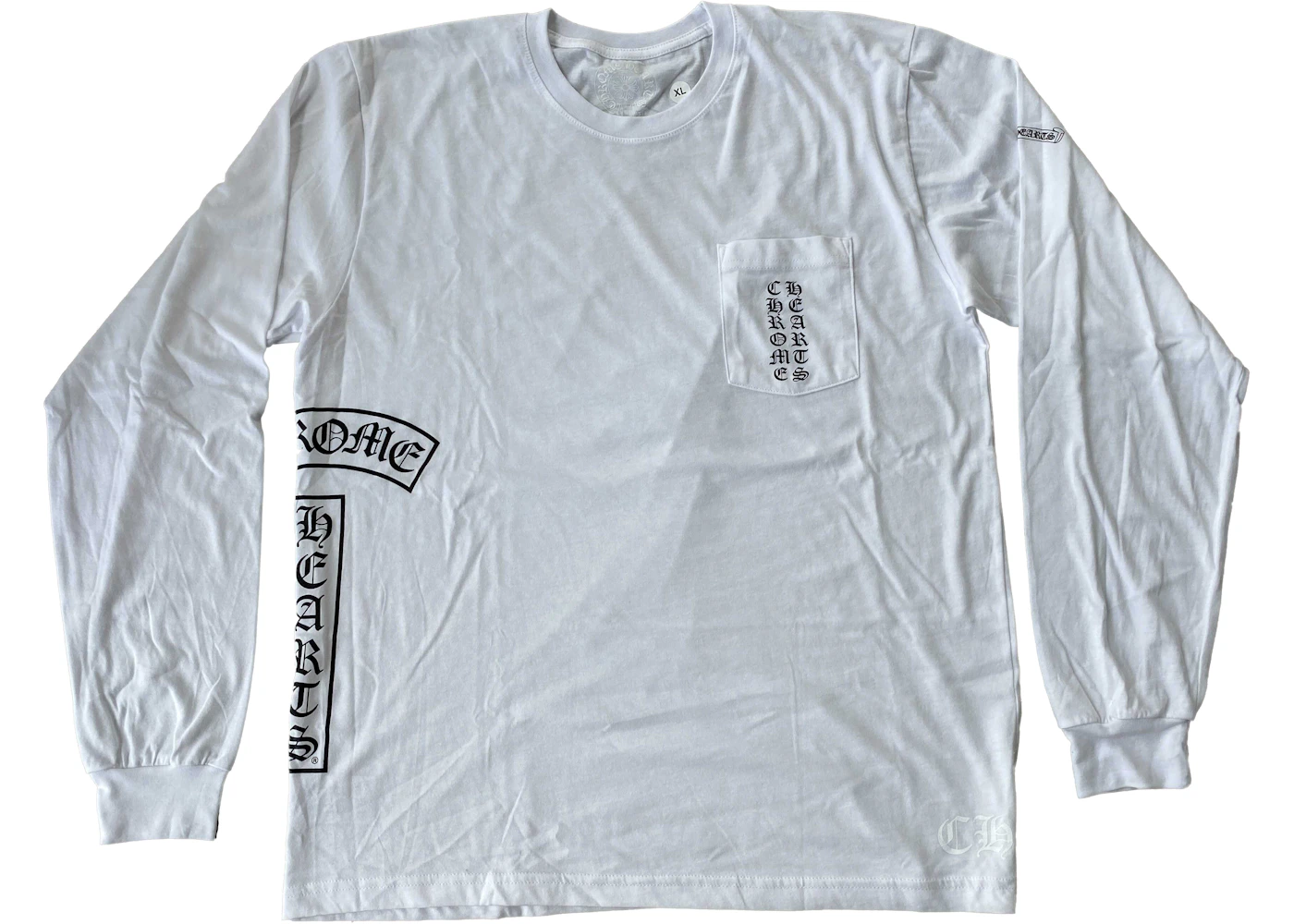 Chrome Hearts Multi Logo L/S T-shirt White Men's - US