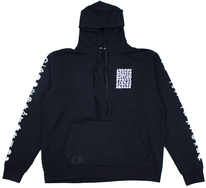 multi logo hoodie