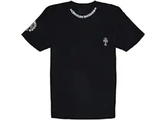 Chrome Hearts Neck Logo T-Shirt Black Men's - US