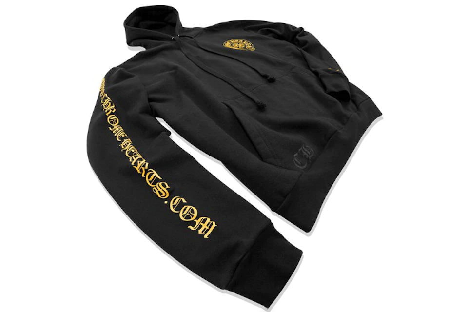 Chrome Hearts Online Exclusive Hoodie Black/Yellow