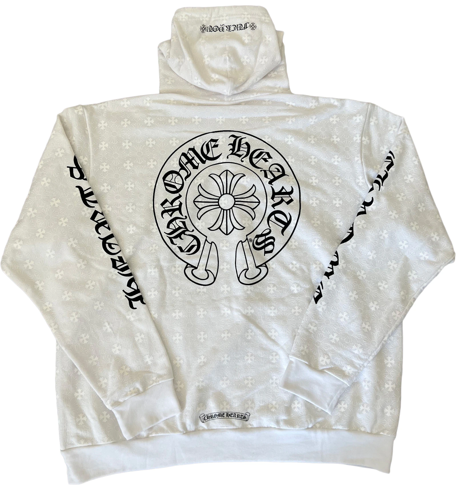 White chrome hearts zip up Clearance
