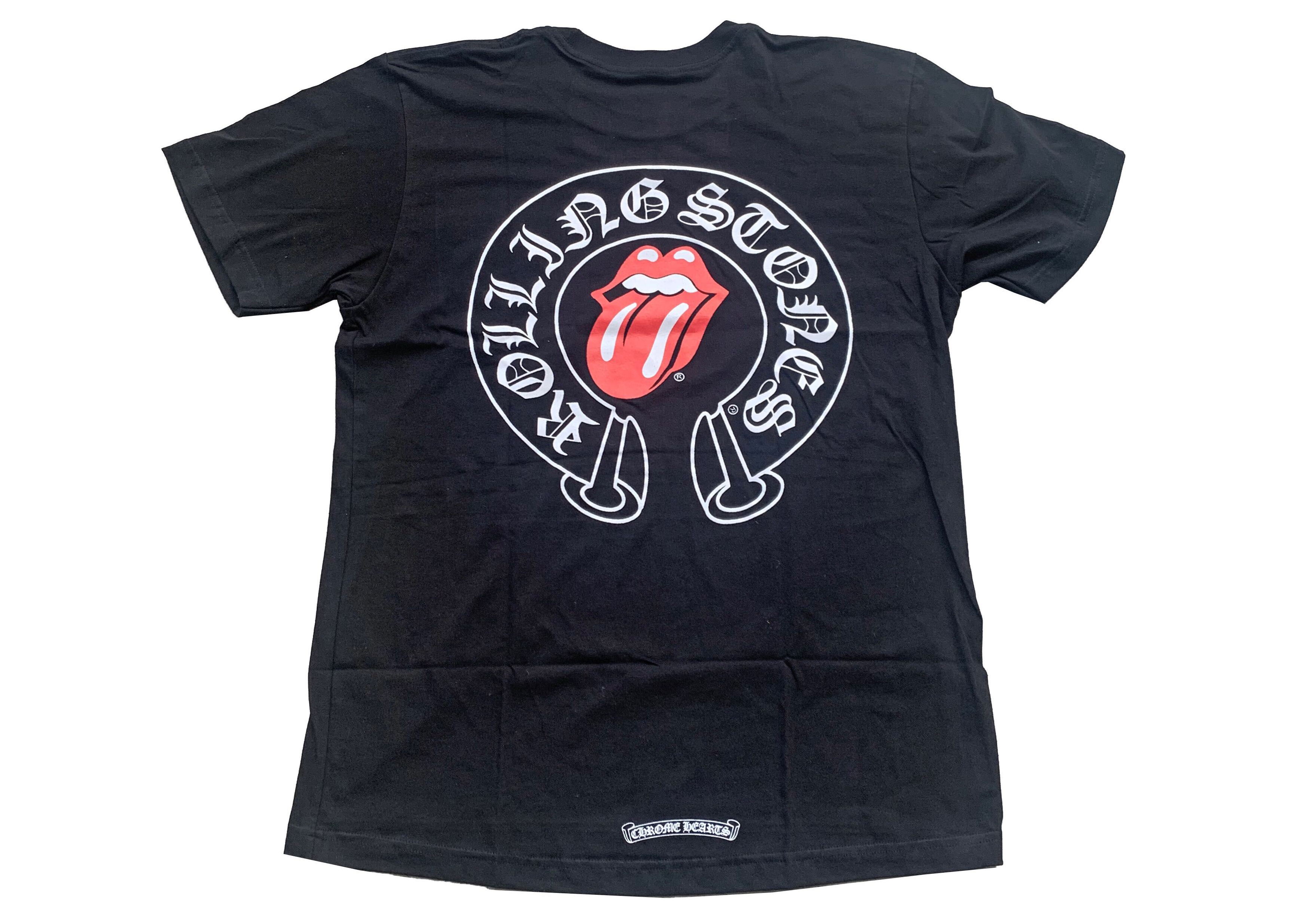 値下げ　CHROME HEARTS TシャツThe Rolling Stones購入先はどちらでしょうか