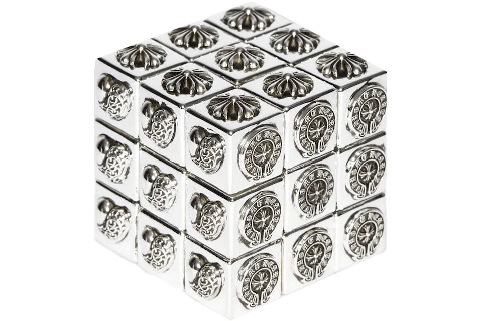 Chrome Hearts Rubik's Cube Sterling Silver