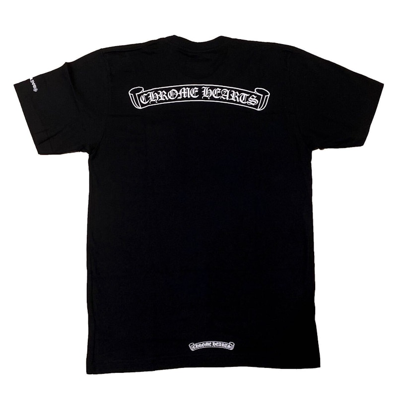 Chrome Hearts Scroll Logo Tee 黒 M | www.innoveering.net