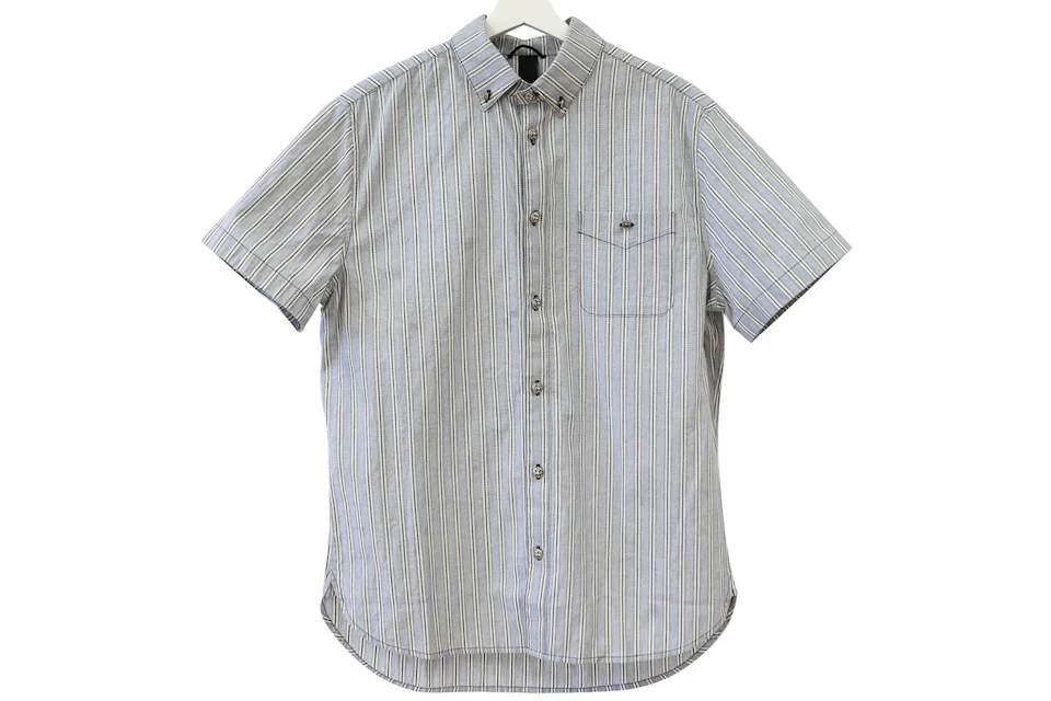 Chrome Hearts Short Sleeve Shirt Multi Stripe