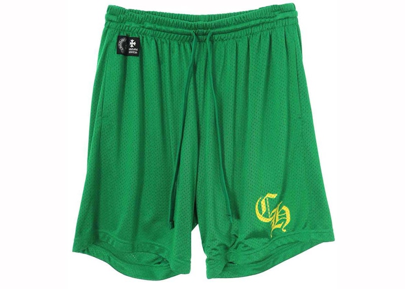 Chrome Hearts Short U Varsity Pants Green Men's - US