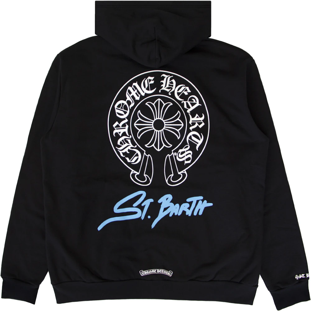 Chrome Hearts St. Barth Exclusive Zip Up Hoodie Black Homme - FR