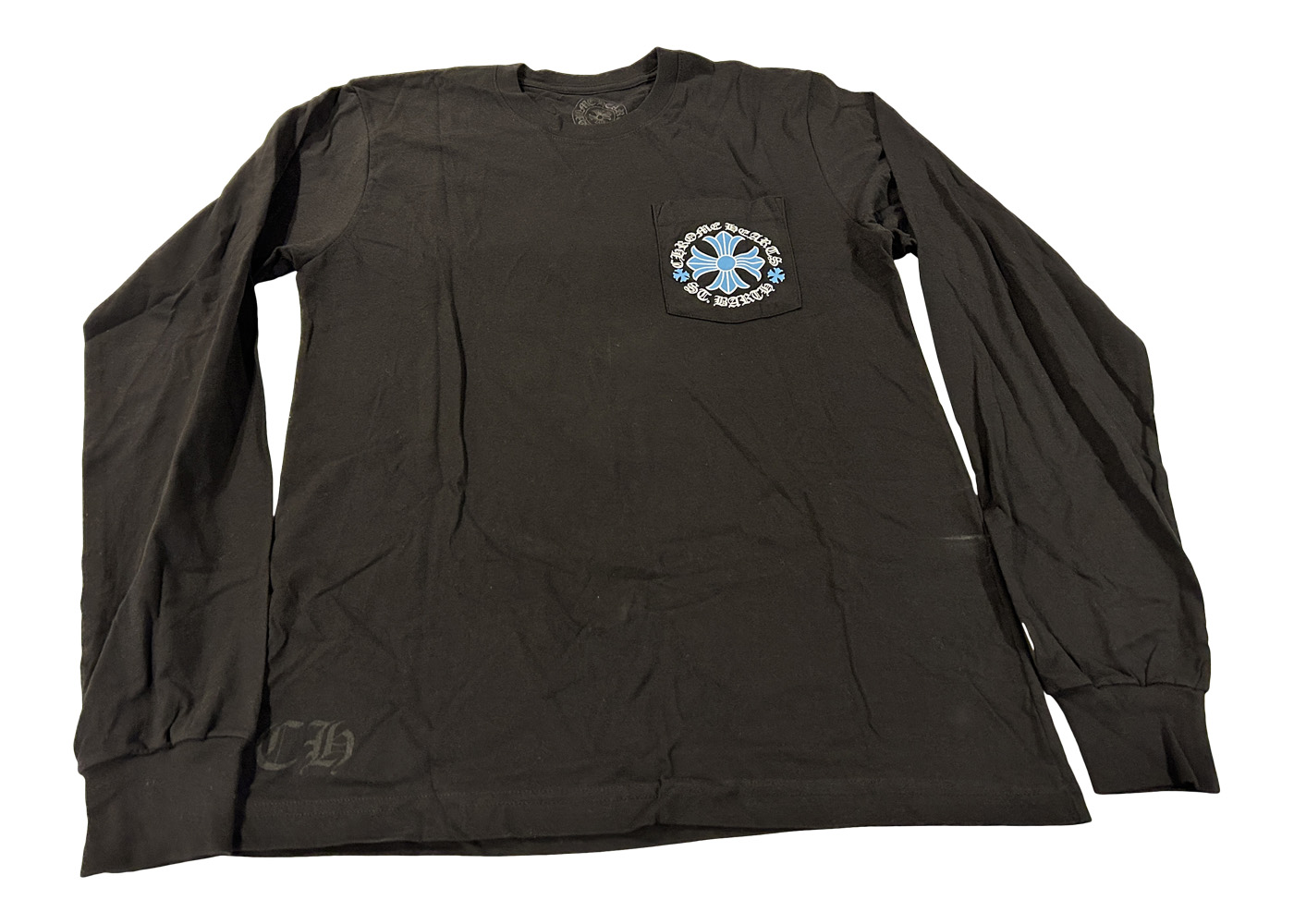 Chrome Hearts St. Barth's Exclusive Long Sleeve T-shirt Black/Blue