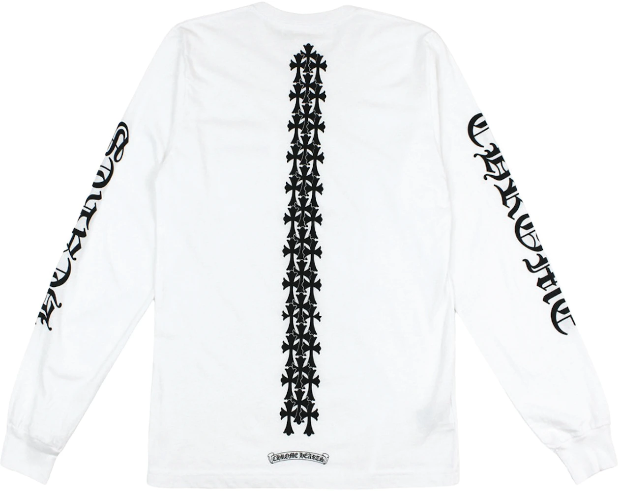 Chrome Hearts Horseshoe Long-Sleeve T-Shirt 'Black/White' | Men's Size XL