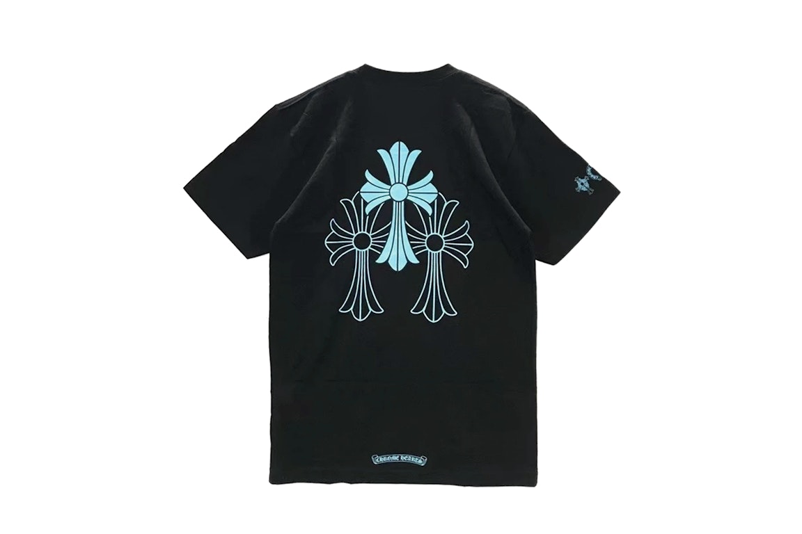 Pre-owned Chrome Hearts Triple Cross Logo S/s T-shirt Black