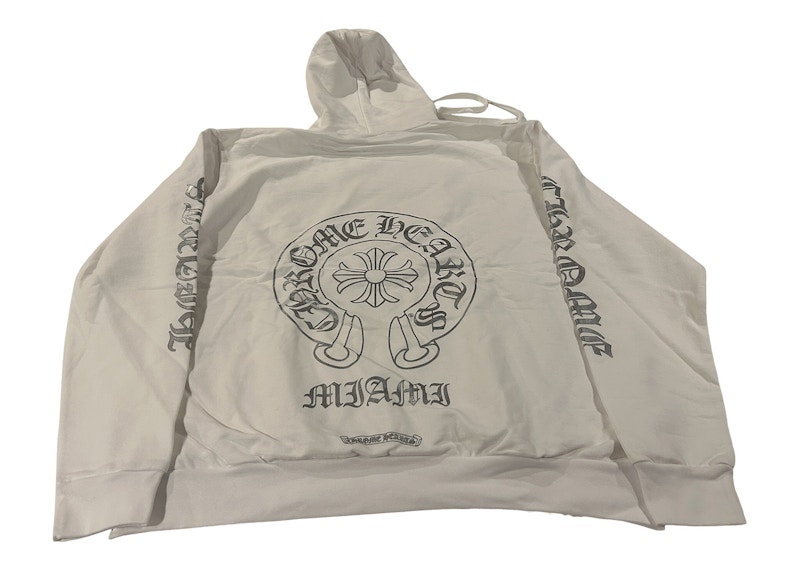 Chrome hearts hoodie online white