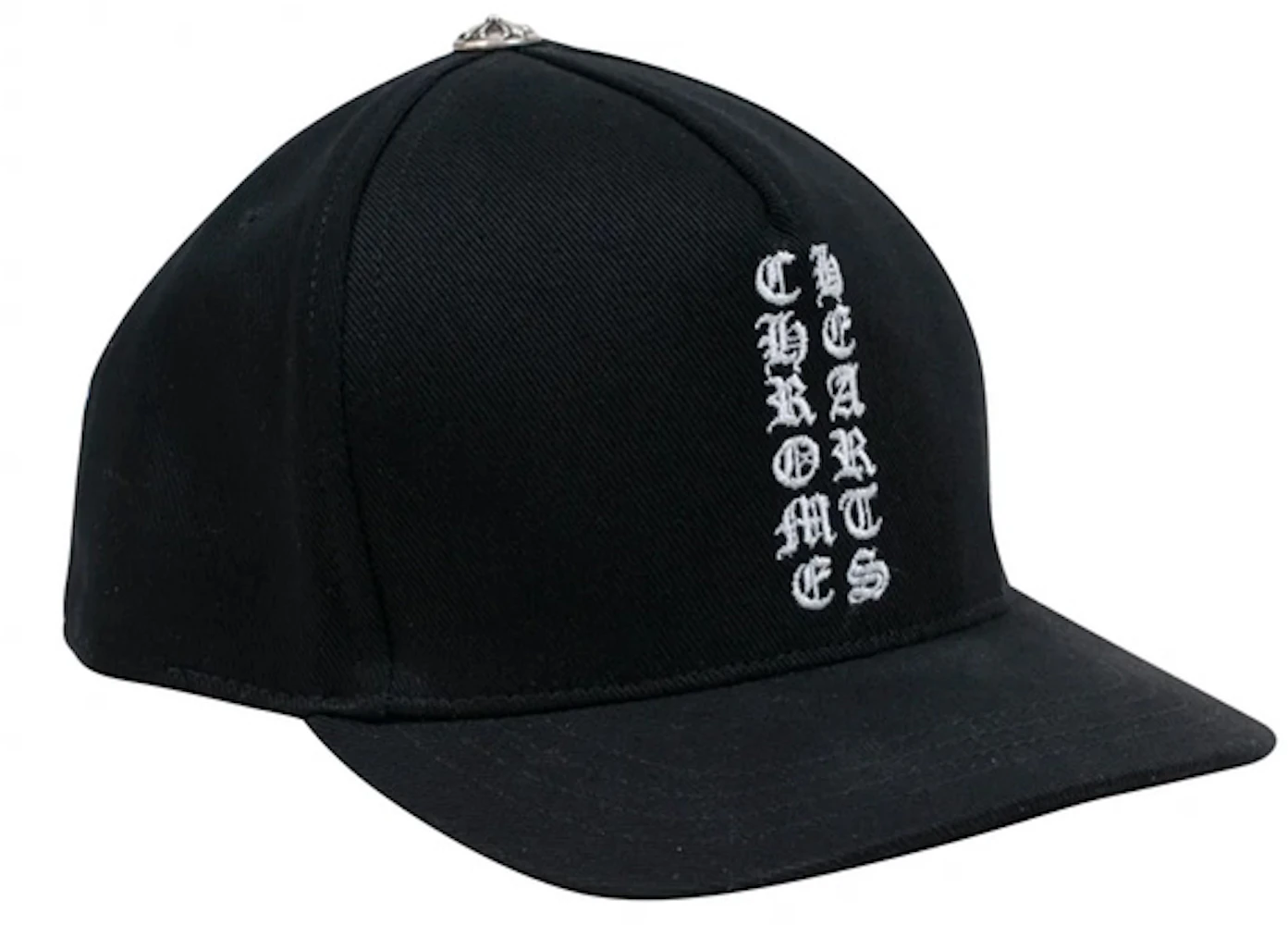 Chrome Hearts Vertical Logo Hat Black - US