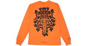 Chrome Hearts Vine Dagger L/S T-shirt Orange/Black