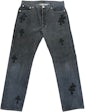Chrome Hearts online exclusive Levi’s jeans black & purple SZ:W28
