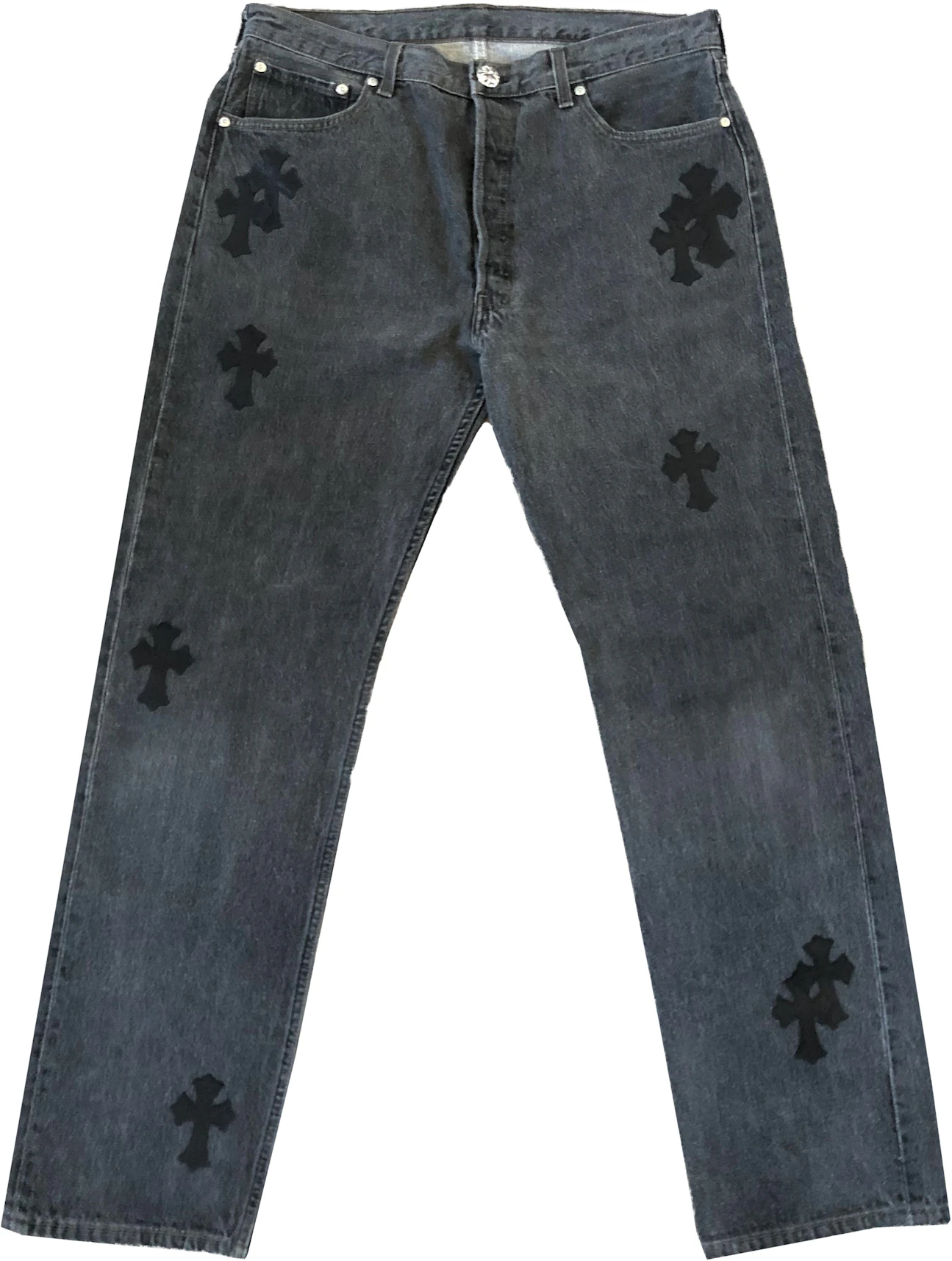 Chrome Hearts Vintage Levi's Jeans Black - US
