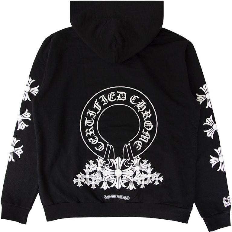 Pre-owned Chrome Hearts X Drake Certified Lover Boy Hoodie Black (miami Exclusive)