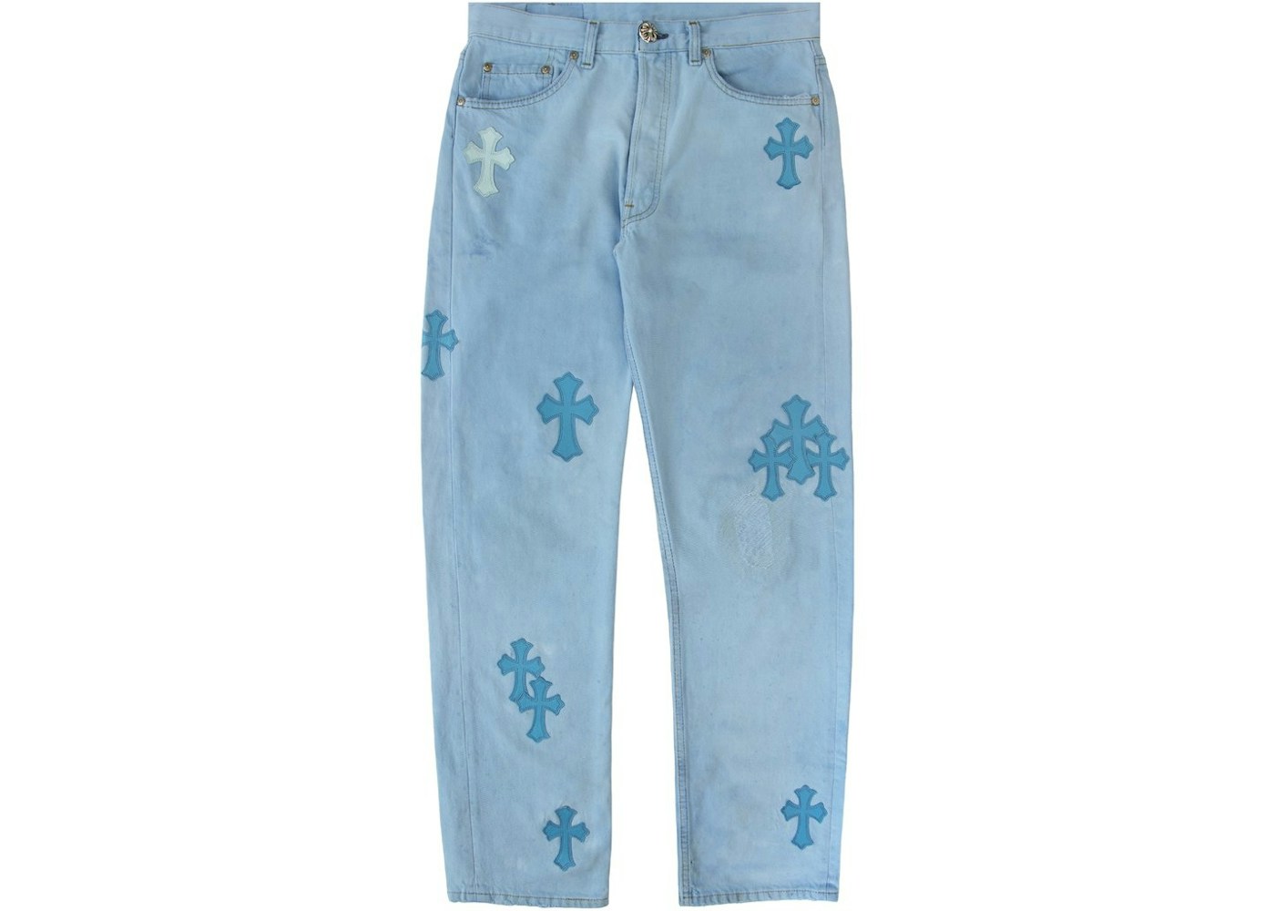 Chrome Hearts X Drake Certified Lover Boy Vintage Levi S Jeans Washed Blue Miami Exclusive Chrome Hearts X Drake Certified Lover Boy Vintage Levi S Jeans Washed Blue Miami Exclusive
