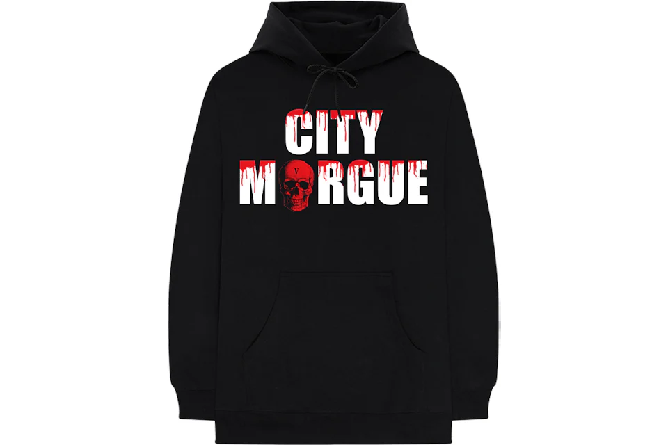 City Morgue x Vlone Dogs Hoodie Black