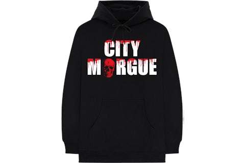 City Morgue x Vlone Dogs Hoodie Black Men s FW19 GB