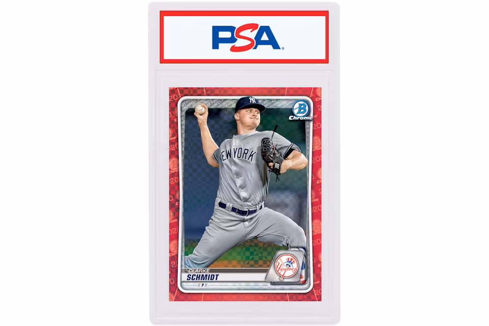 Clarke Schmidt 2020 Bowman Chrome X Red X-Fractor 1/1 #BCP-216