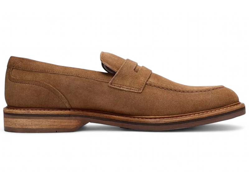 Clarks Aldwin Step Tan Suede