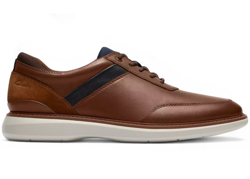 Clarks Brantin Style, hellbraunes Leder