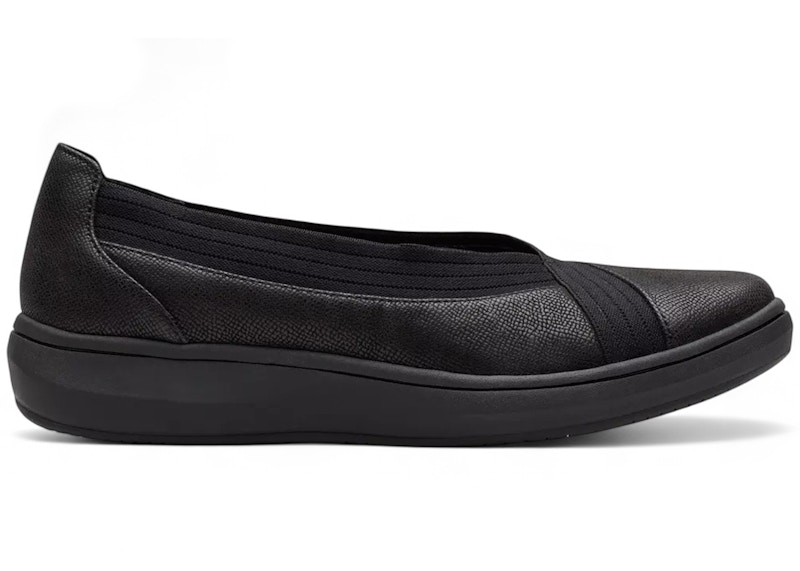 Clarks BreezeSky Air Black Textile (Women's) - 26184191 - US