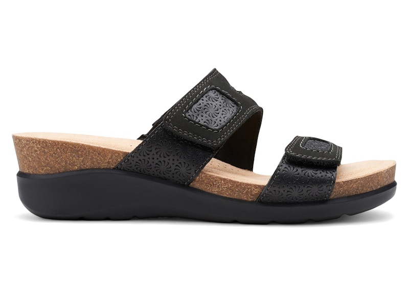 Pre-owned Clarks Calenne Maye Sandal Combi (women's) Sneakers In Black