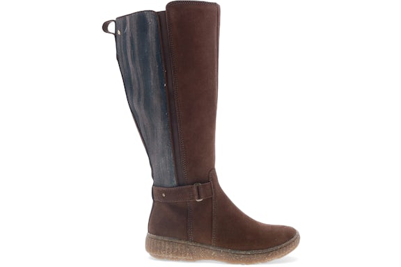 Clarks Caroline Style, pelle scamosciata marrone scuro (da donna)
