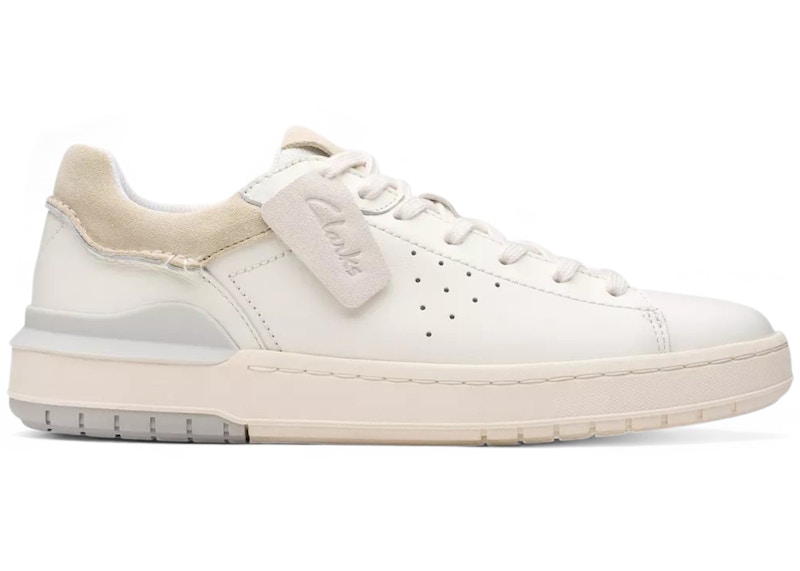 Clarks Courtlite 2 Run White Leather