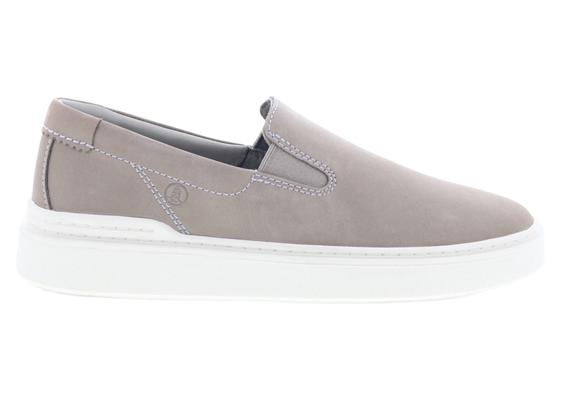 Pre-owned Clarks Men's Craft Swift Go Nubuck Sneakers In Grey In Gray