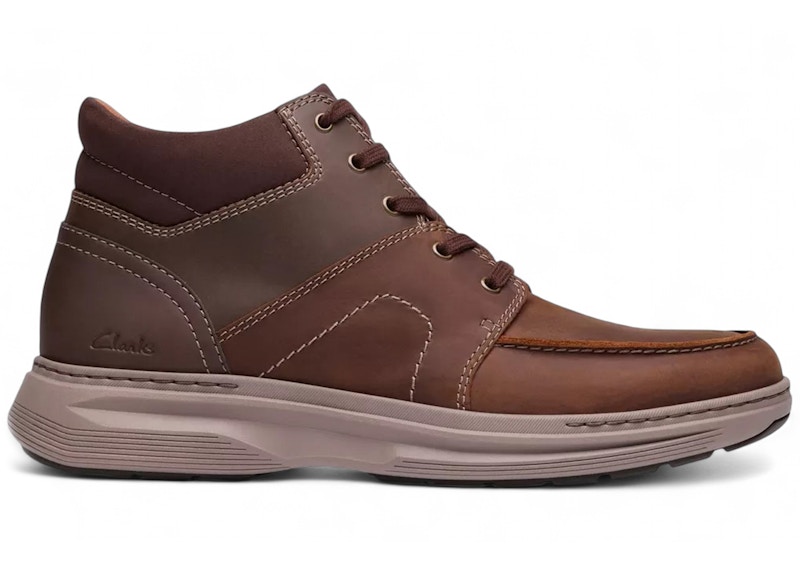 Clarks Craftwell Mid Beeswax Leather Men's - 26184705 - US