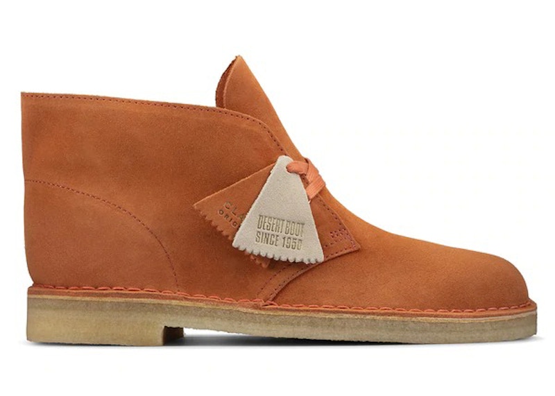 Clarks desert sale boot rust