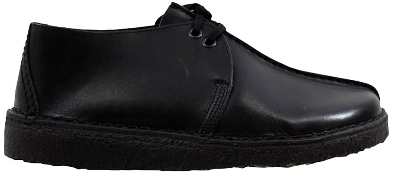 Clarks Desert Trek Black Smooth Men's - 78564 - US