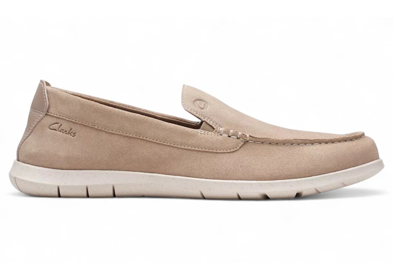 Clarks Flexway Step Sand Suede