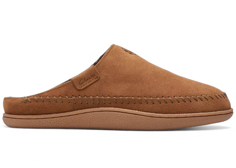 Clarks Frien Wall Slippers Tan