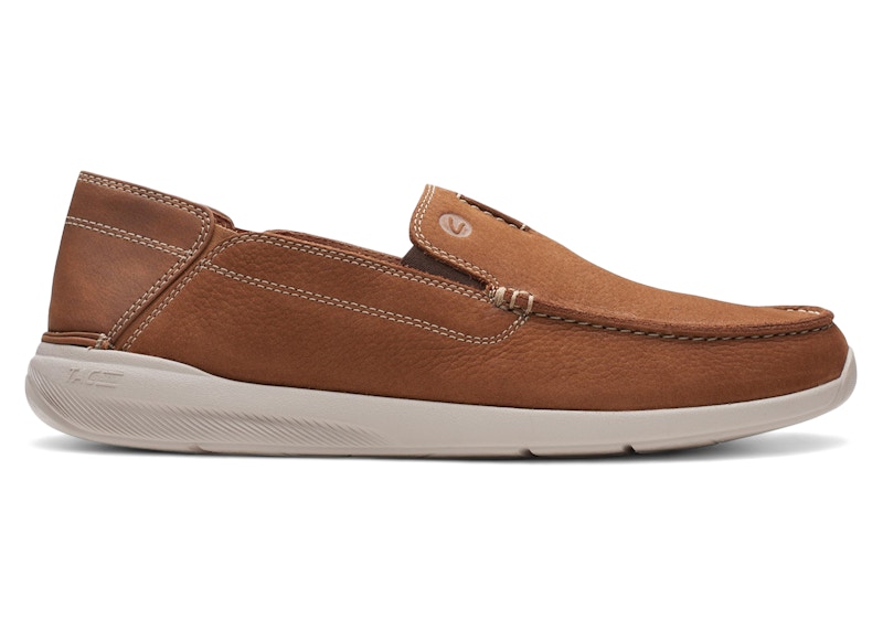 Clarks Gorwin Step Tan Nubuck