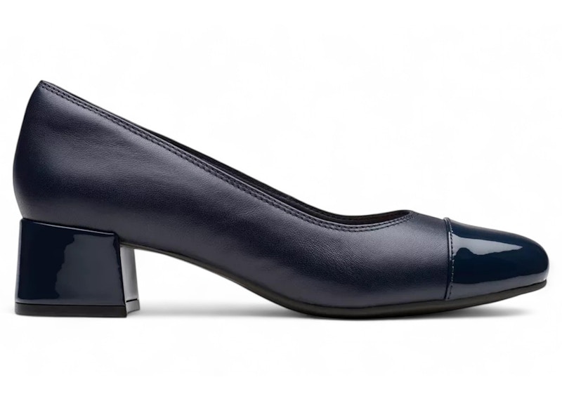 Clarks Iridessa May Navy Leather (Women's) - 26184205 - US