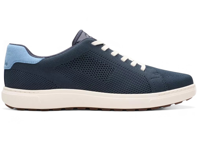 Clarks Mapstone Lace Navy Knit
