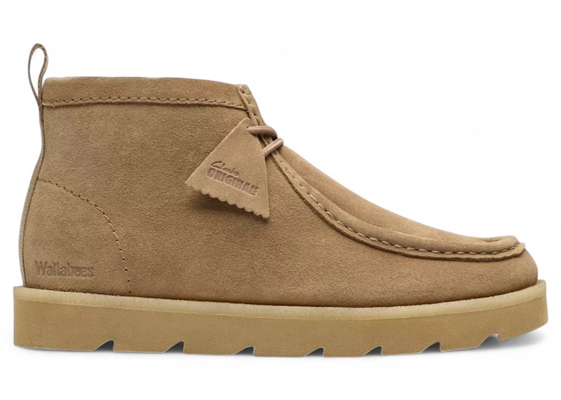 Clarks Meare Walla Boot Dark Sand Warmlined Men's - 26182503 - US
