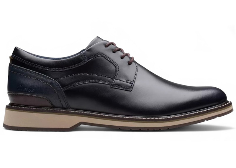 Clarks Monahan Plain Navy Combination