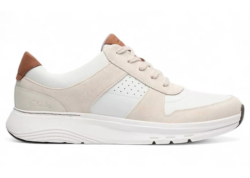 Clarks Motion Trek Go Ivory Combination
